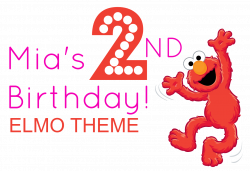 Mia's 2nd Birthday - Elmo Theme ~ The Styled Child