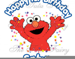 Elmo Birthday Free Clipart | Free Images at Clker.com ...