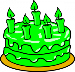 Green Cake Clip Art at Clker.com - vector clip art online, royalty ...