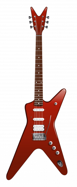 Transparent Modern Red Guitar PNG Clipart | Gallery Yopriceville ...