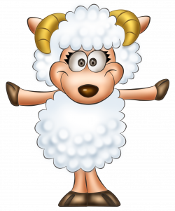 Transparent Cute Sheep Clipart | Gallery Yopriceville - High ...
