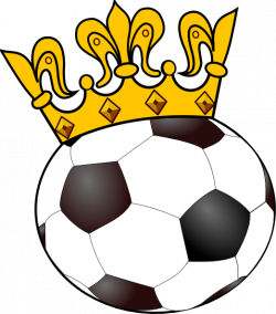 Princess of the Soccer Pitch | Soccer ball with crown clip art ...