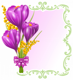 Spring Decorative Blank PNG Clipart | Gallery Yopriceville - High ...