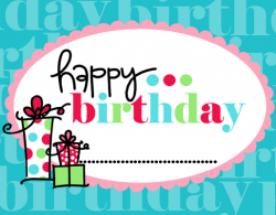 15 free birthday printables | Greetings | Happy birthday tag ...