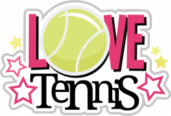 Love Tennis SVG scrapbook collection tennis svg files tennis svg ...