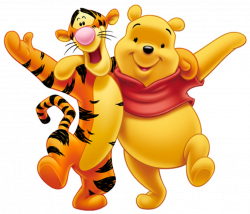 Transparent Winnie the Pooh and Tigger PNG Clipart | Gallery ...