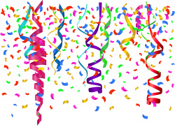 Confetti PNG Transparent Clip Art Image | For the Home | Pinterest ...