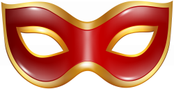 Carnival Mask Red Transparent PNG Clip Art Image | Gallery ...