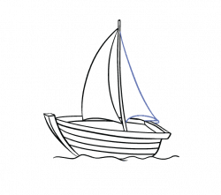 Boat Drawing at GetDrawings.com | Free for personal use Boat Drawing ...