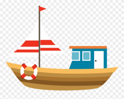 Sailing Ship Boat Illustration - Boat Illustration Png ...