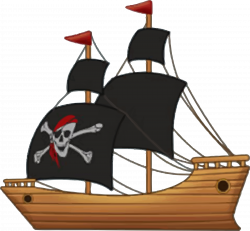 Sailing Ship clipart pirate ship - Pencil and in color sailing ship ...