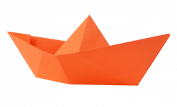 paper boat clipart - OurClipart
