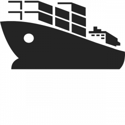 Cargo Ship Silhouette at GetDrawings.com | Free for personal use ...