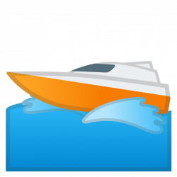 Speedboat Icon | Noto Emoji Travel & Places Iconset | Google