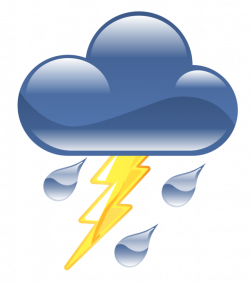 Thunderstorm Clipart Stormy Weather#3992905