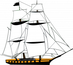 Sailing Ship Clipart Clipper Ship#3869714