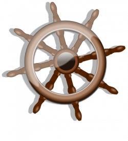 Ship Wheel Clip Art at Clker.com - vector clip art online, royalty ...