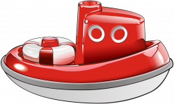 Free photo Boat Red Tug Ship Drawing Ocean Toy Sea - Max Pixel