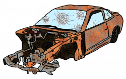 Car Wreck Drawing at GetDrawings.com | Free for personal use Car ...