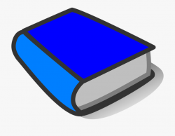 Book Blue Bright Blue Closed Shut Thick Element - Clip Art ...