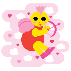 Valentines Day Love Sticker by Kristin Carder for iOS & Android | GIPHY