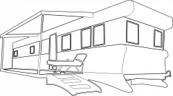 Mobile Home Clipart