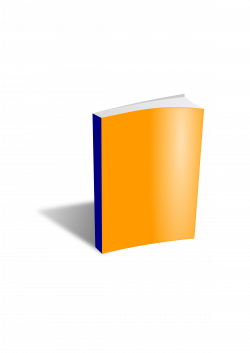 Clipart - Book Orange