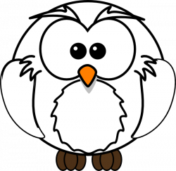 White Owl Clip Art at Clker.com - vector clip art online, royalty ...