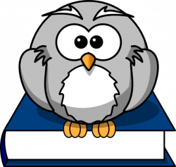 Owl On Book Clip Art at Clker.com - vector clip art online, royalty ...