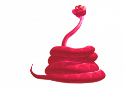 The Jungle Book Groove Party - Pink Kaa render by FFSteF09 on DeviantArt