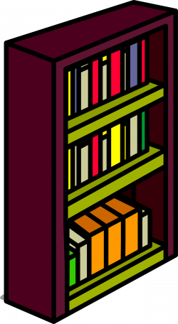 28+ Collection of Bookshelf Clipart Png | High quality, free ...
