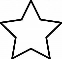 star-clipart-black-and-white-4cbKBedei.png (1969×1873) | kids yarn ...