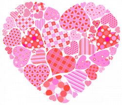 Valentines Day Heart of Hearts PNG Clipart Picture | Corazones ...