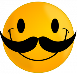 Smile with Mustache Clipart | Scrap Books | Pinterest | Clipart ...