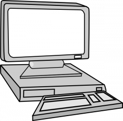 Desktop, Monitoring, Pc, Computer Clip Art at Clker.com - vector ...