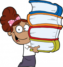png_1688-African-American-Girl-With-Books-In-Their-Hands1 - Speech ...