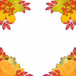 Fall Frame Border PNG Clipart Image | Gallery Yopriceville - High ...
