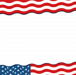 Flag of the United States - Wave of American flag borders 3237*3210 ...