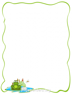 Frog Border: Clip Art, Page Border, and Vector Graphics ...