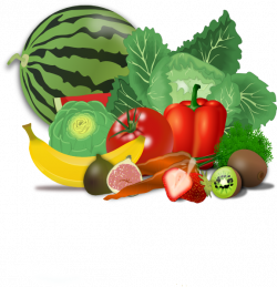 Fruit Border Clip Art | Fruits, Veggies, Healthy clip art | a little ...