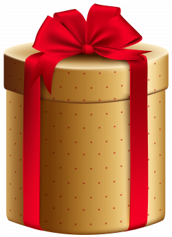 Gold Red Gift Box PNG Clipart Image | Gallery Yopriceville - High ...