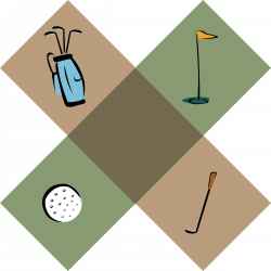 Clipart - Golf Decoration