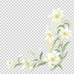 Hand-painted Lily Border PNG, Clipart, Border, Border Frame ...