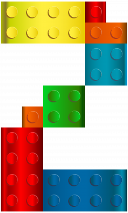 Lego Number Two PNG Transparent Clip Art Image | Gallery ...