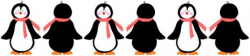 Winter Penguin Clip Art Border | Clipart Panda - Free ...