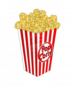 piece of popcorn clipart free images | popcorn | Pinterest | Popcorn ...