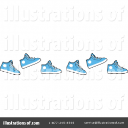 Sneakers Clipart #227327 - Illustration by Johnny Sajem