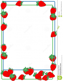 Strawberry Clipart Border | Clipart Panda - Free Clipart Images
