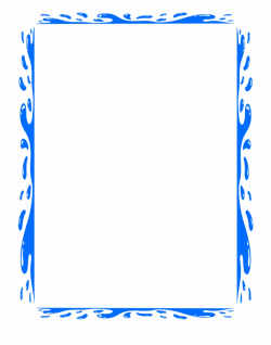 Page Borders Png - Water Border Transparent Free PNG Images ...