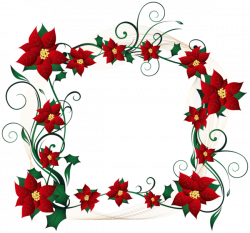 Christmas Decorative Border Transparent PNG Clip Art Image | Maybe ...